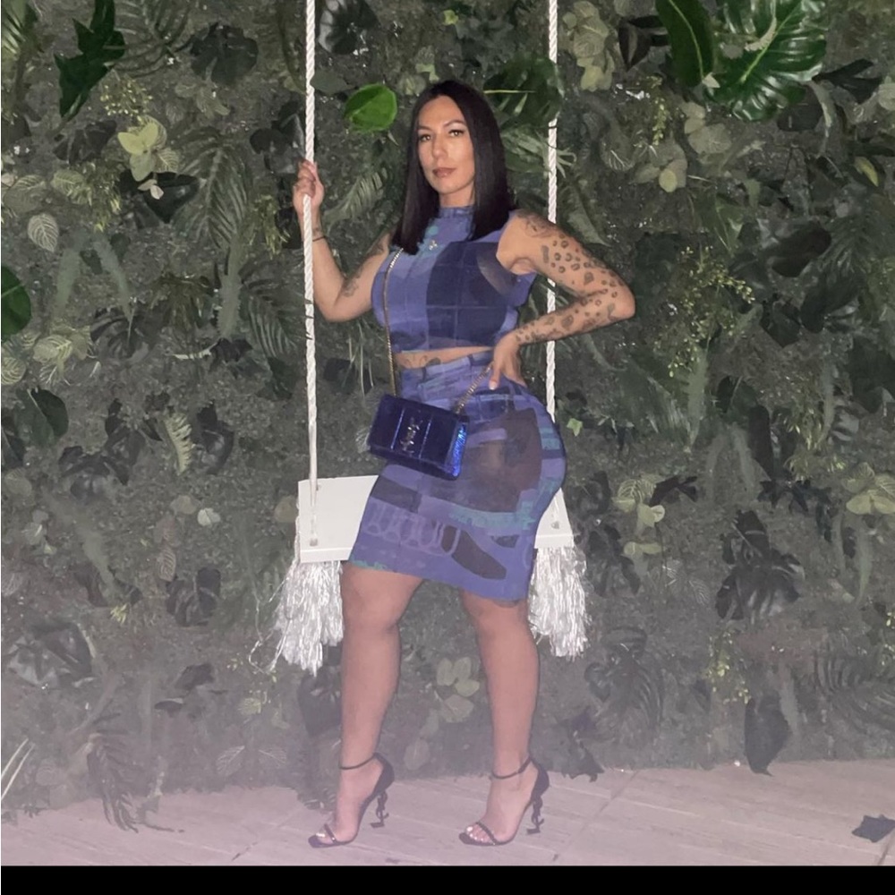 Guizio mesh two piece